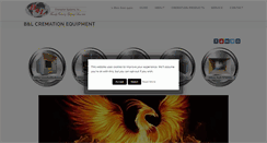 Desktop Screenshot of blcremationsystems.com